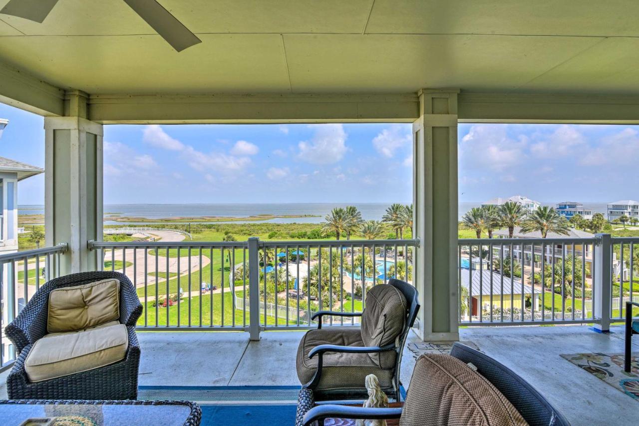 Pointe West Family Retreat Balcony And Ocean Views! Apartment Galveston Luaran gambar